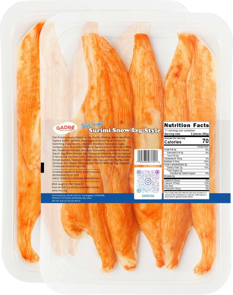Surimi Snow Leg Style (16 oz., 2 pk.)