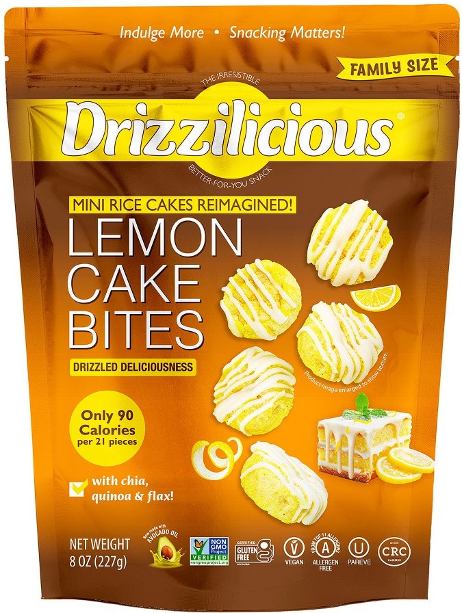 Lemon Cake Mini Rice Cakes, 8 oz.