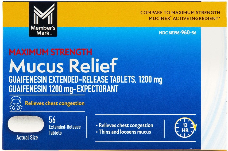 Maximum Strength Mucus Relief DM Extended Release Tablets, 56 ct.