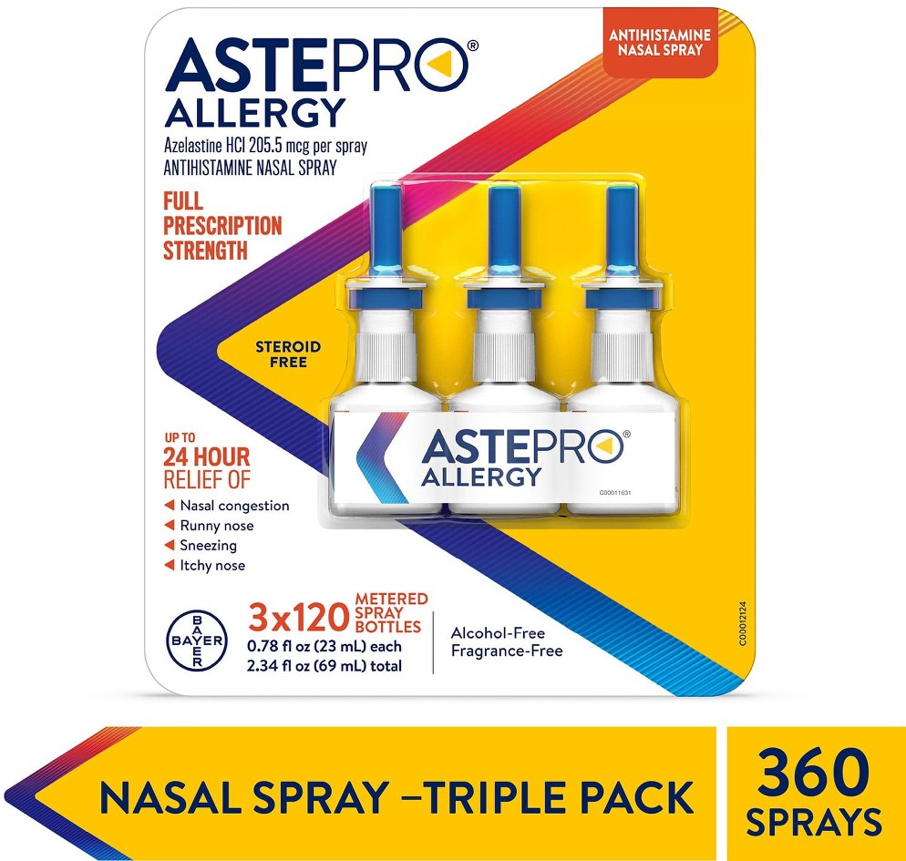 Adult Nasal Spray 120 ml./bottle, 3 pk.