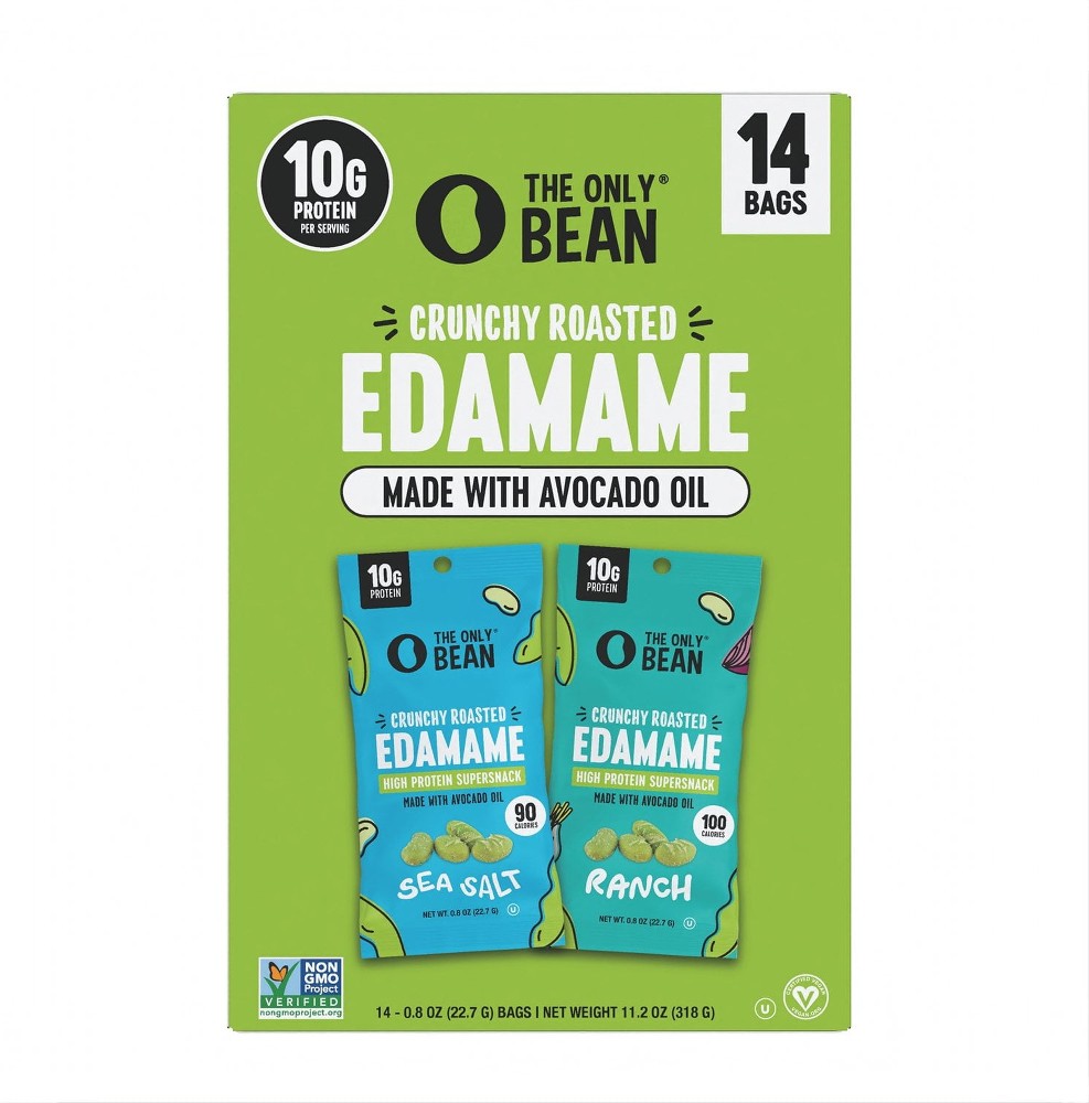 Edamame Beans, 0.9 oz., 12 pk.