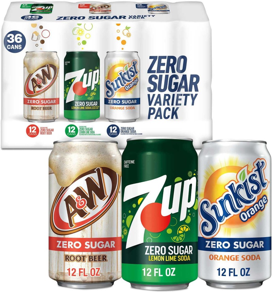 Zero Sugar Soda Variety Pack 12 fl. oz., 36 pk.
