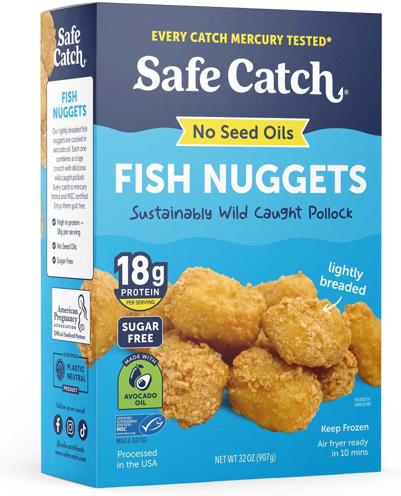 Breaded Fish Nuggets, Frozen, 2 lbs.