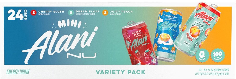 Mini Energy Variety Pack 8.4 fl. oz., 24 pk.