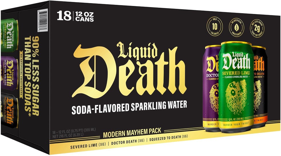 Soda Flavored Sparkling Water Variety Pack, 12 fl. oz., 18 pk.