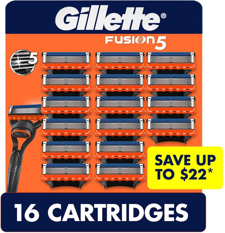 Fusion5 Men's Razor Cartridges, 16 ct.