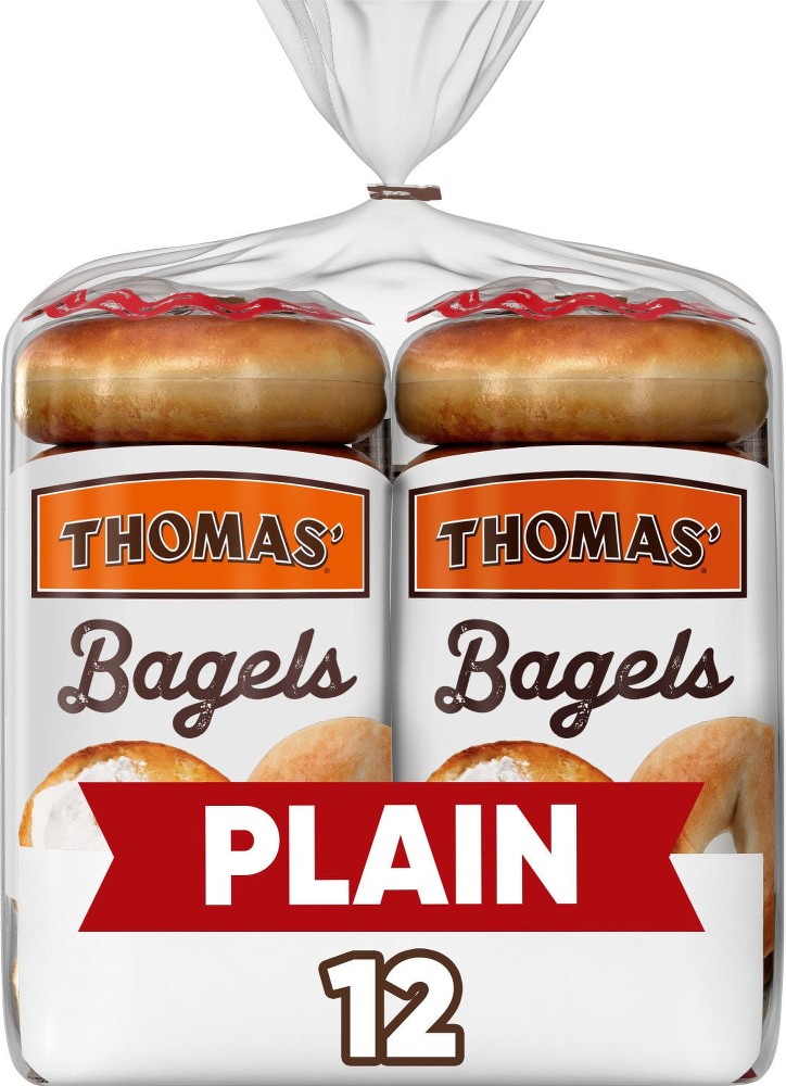 Plain Bagels 12 ct.