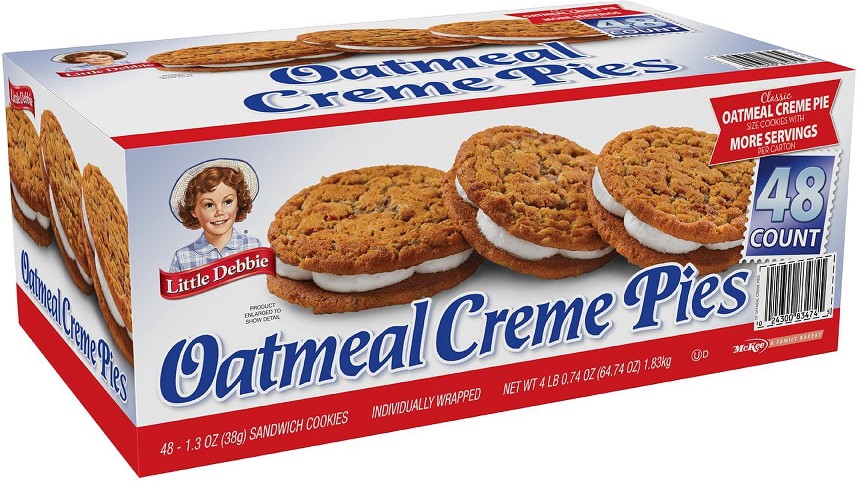 Oatmeal Creme Pies, 1.3 oz., 48 pk.