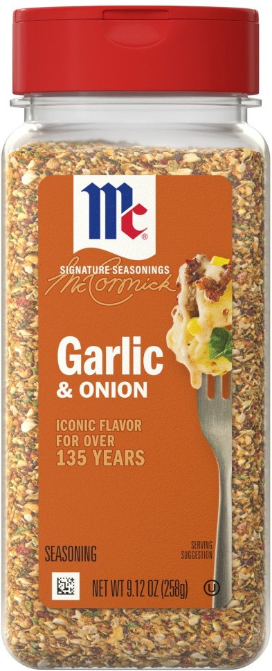 All Purpose Garlic Onion Black Pepper Sea Salt, 9.12 oz.
