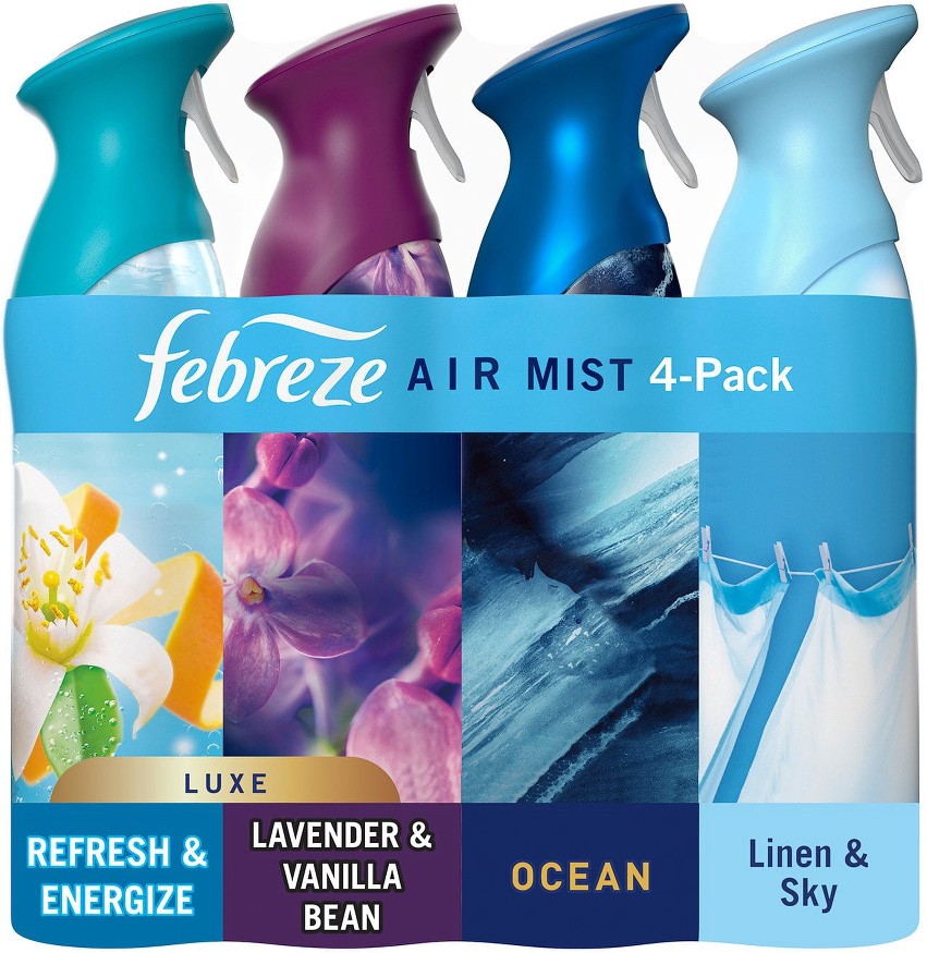 Air Mist Air Freshener Spray, Mixed Scent, 4ct., 32.4 oz.