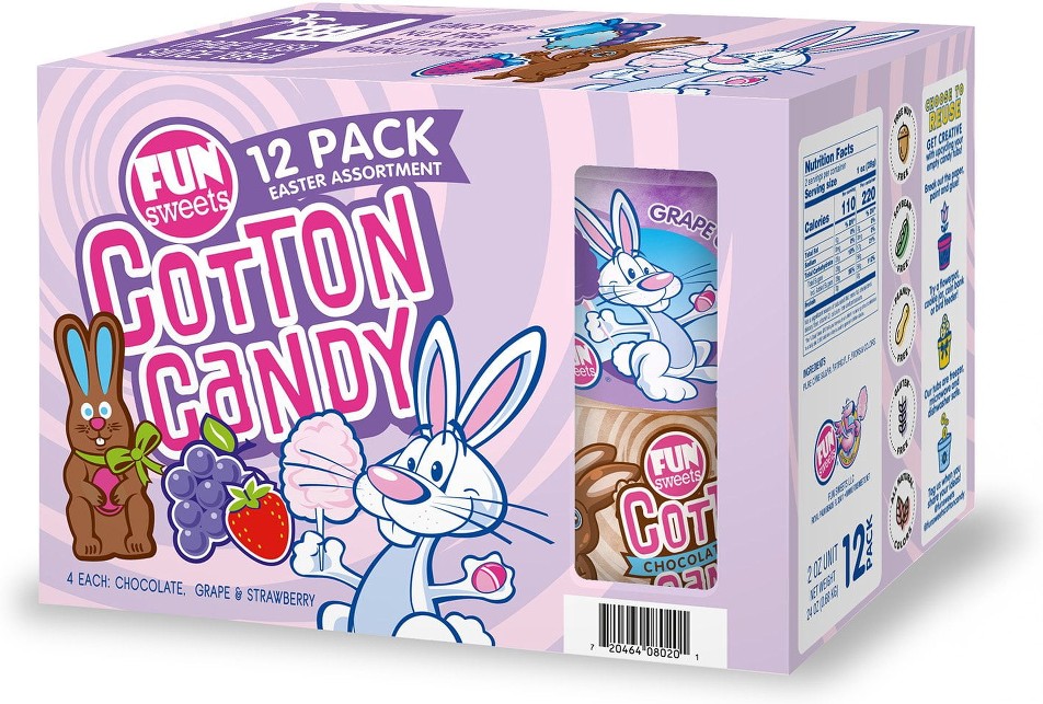 Easter Cotton Candy Variety Pack, 12 ct.