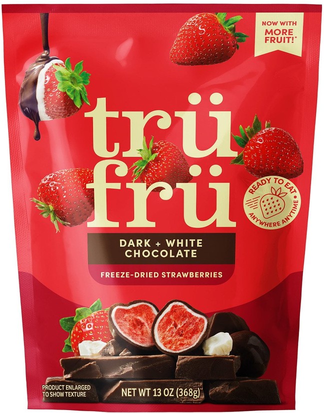 Dark and White Chocolate Freeze-Dried Strawberries, 13 oz.