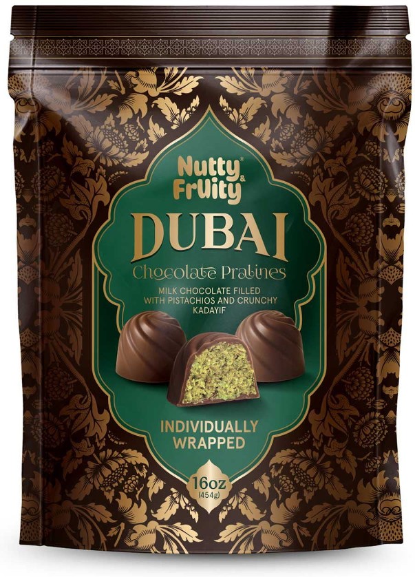 Dubai Chocolate Pralines, 16 oz.