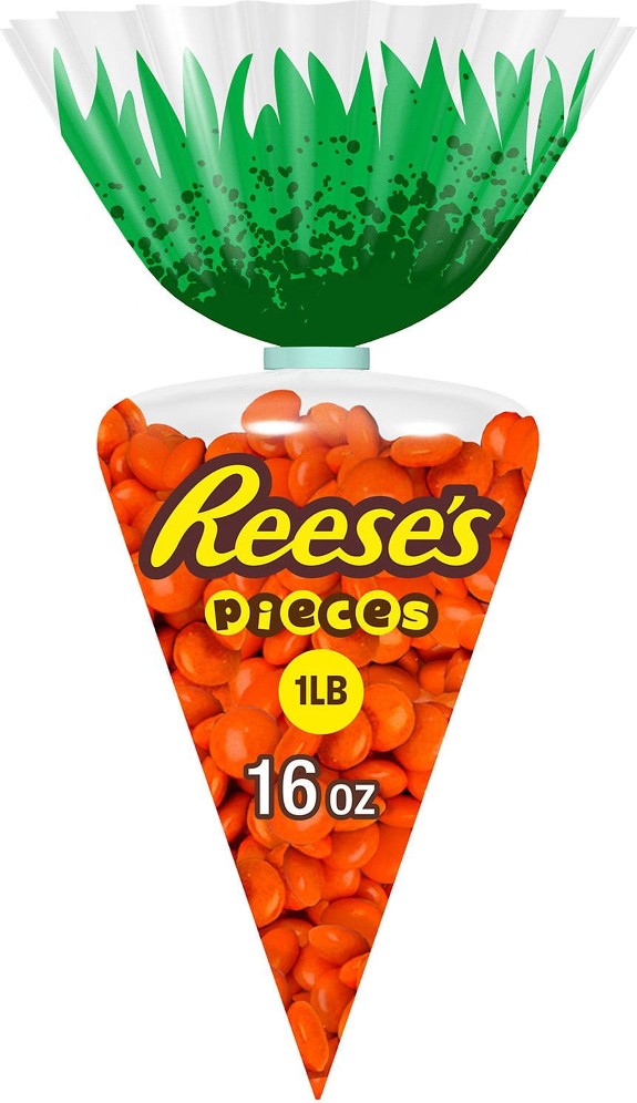 Pieces Easter Peanut Butter in a Crunchy Shell Candy, 16 oz.