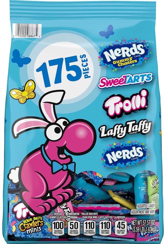 Nerds Assorted Easter Treat Size Mix, 175 ct.