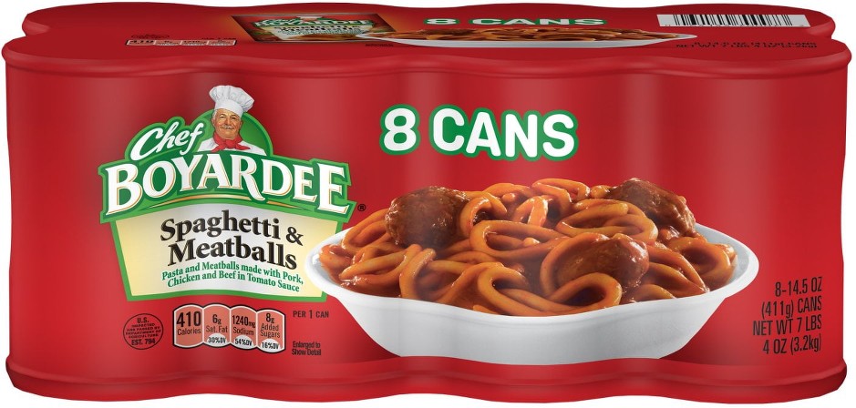 Spaghetti and Meatballs, 15 oz., 8 pk.