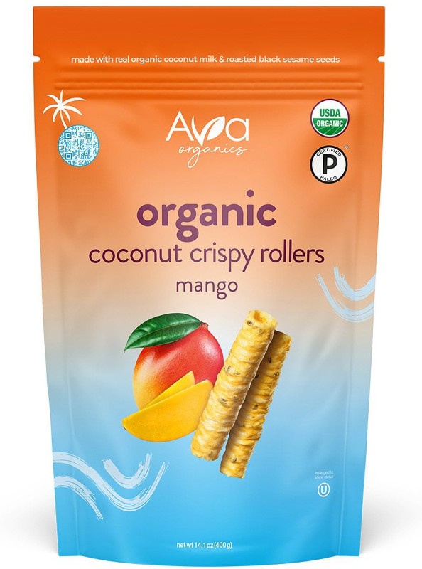 Mango Coconut Crispy Rollers, 14.1 oz.