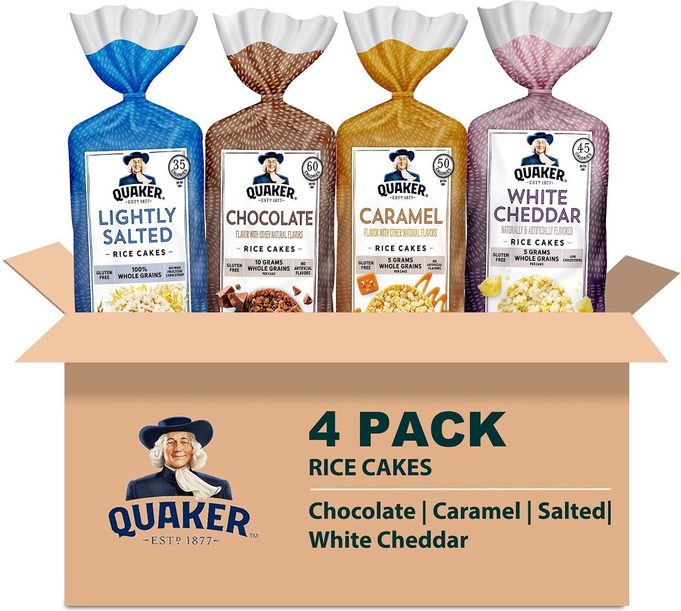 Rice Cakes, Variety Pack, 4 pk.