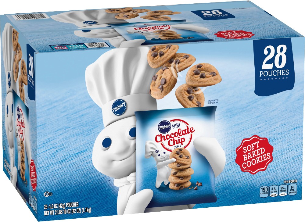 Soft Baked Mini Chocolate Chip Cookies, 1.5 oz., 28 pk.