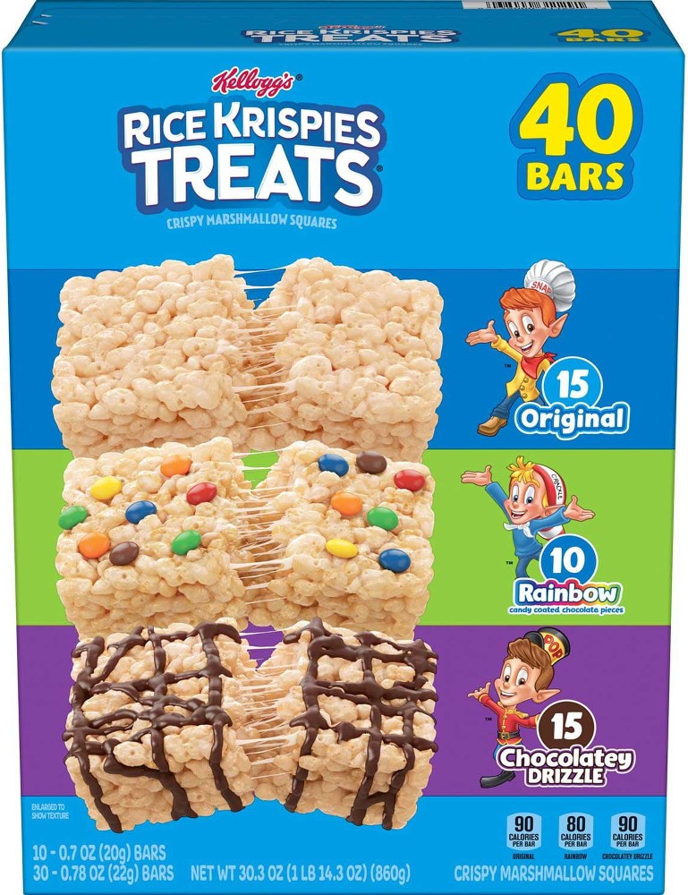 Rice Krispies Treats Variety Pack, 40 ct.