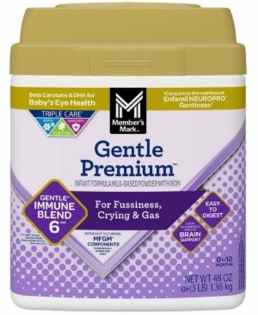 Gentle Premium Infant Formula Milk-based Powder With Iron