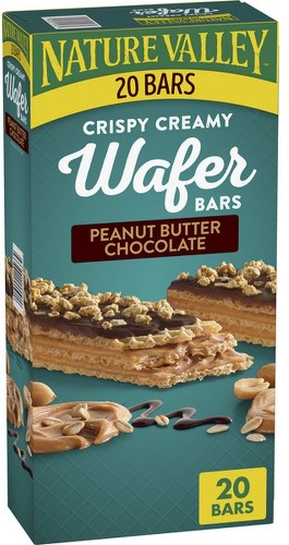 Crispy Creamy Wafer Bar Peanut Butter Chocolate