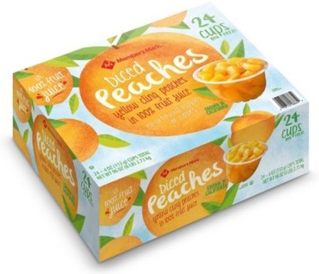 Diced Peaches in 100% Fruit Juice