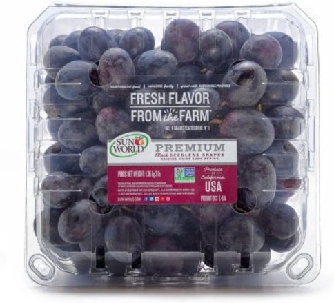 Black Seedless Grapes 3 lbs.