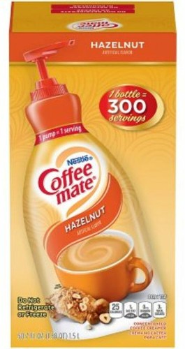 Coffee Creamer, Concentrated, Hazelnut