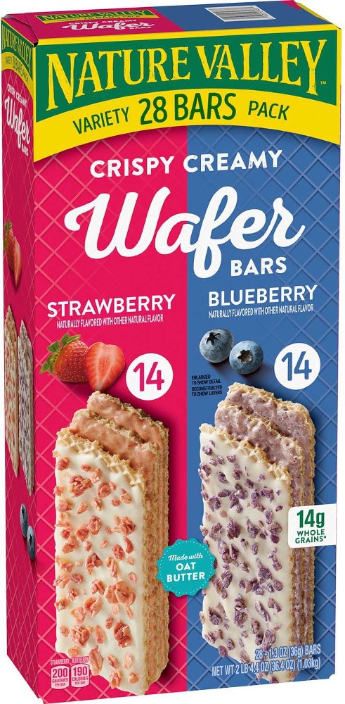 Crispy Creamy Wafer Bars, Variety Pack, 28 ct.