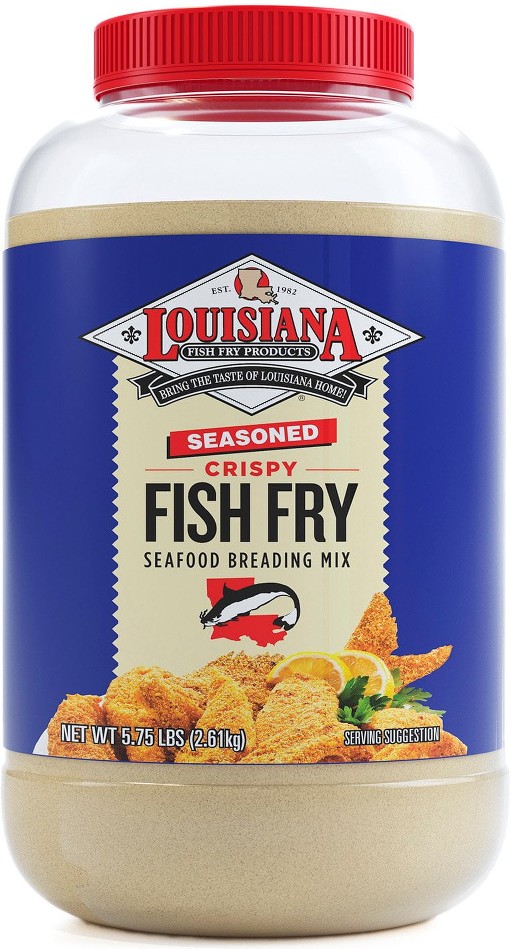 Seasoned Fish Fry Seafood Breading Mix, 5.75 lbs.
