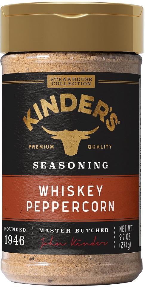 Whiskey Peppercorn Seasoning, 9.7 oz.