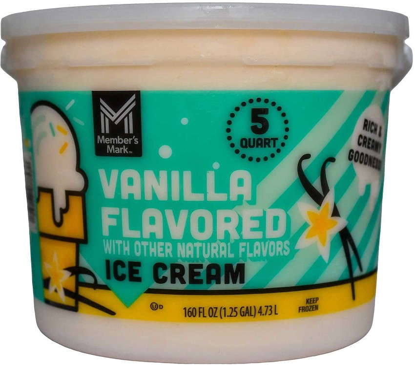 Vanilla Ice Cream Pail 5 qts.