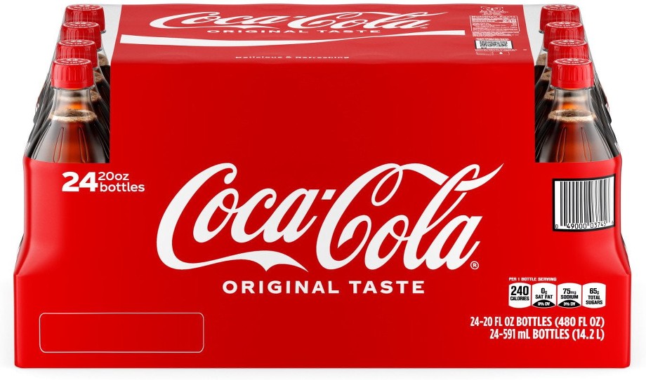 PET Bottles, 20 fl. oz., 24 pk.