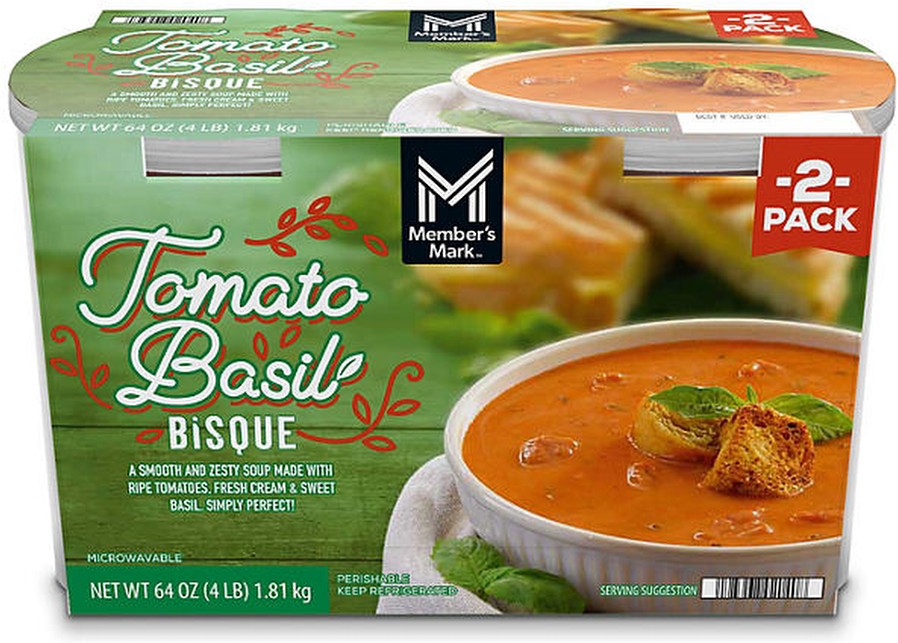 Tomato Basil Soup 32 oz. tubs, 2 pk.