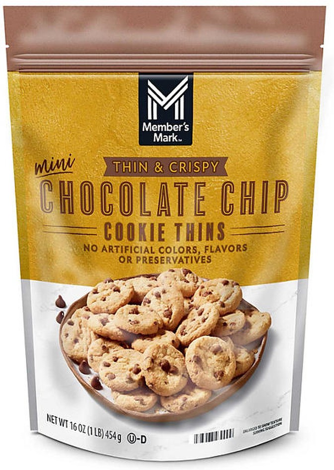 Chocolate Chip Cookie Thins, 16 oz.