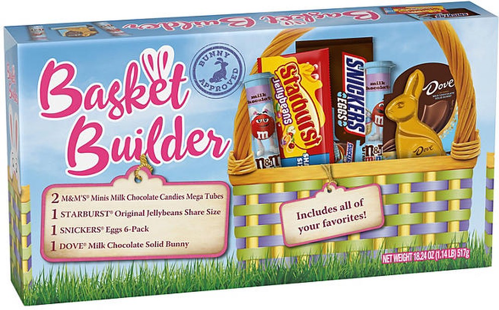 Mars Variety Pack, Easter Basket Builder Candy, 5 pcs.