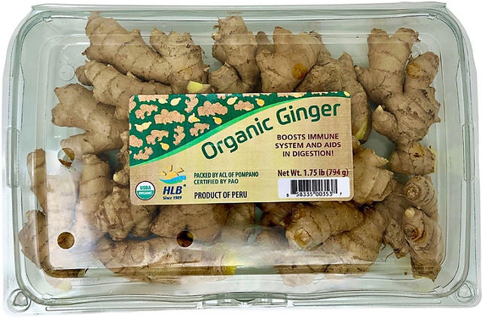 Organic Ginger Root, 1.75 lbs.