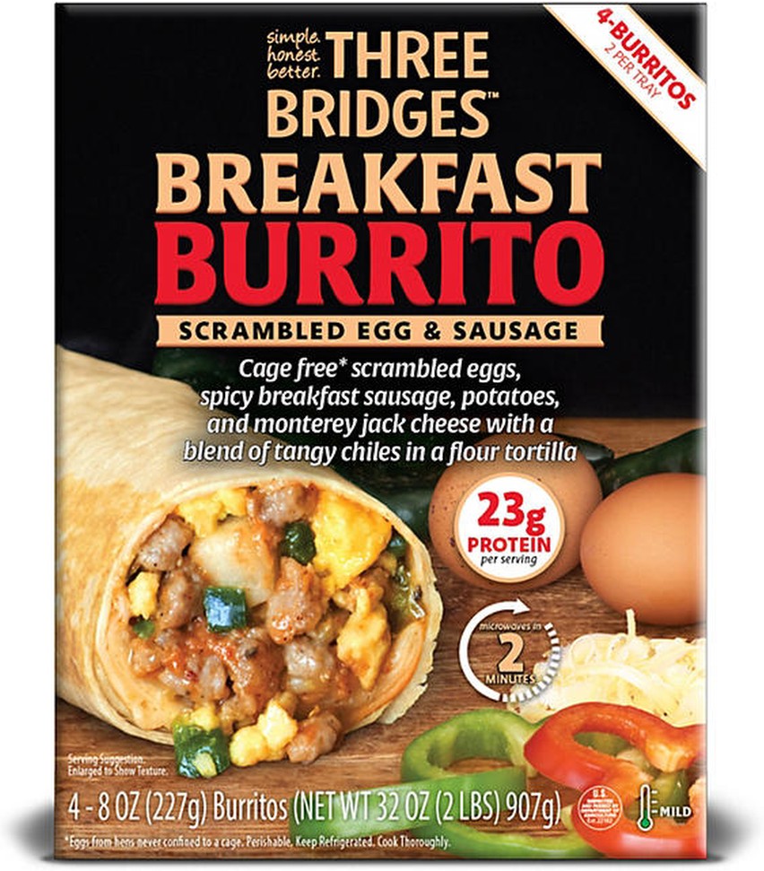 Egg and Sausage Breakfast Burrito, 8 oz., 4 ct.