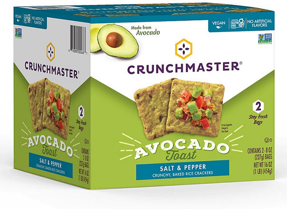 Avocado Toast with Salt & Pepper Crackers, 16 oz.