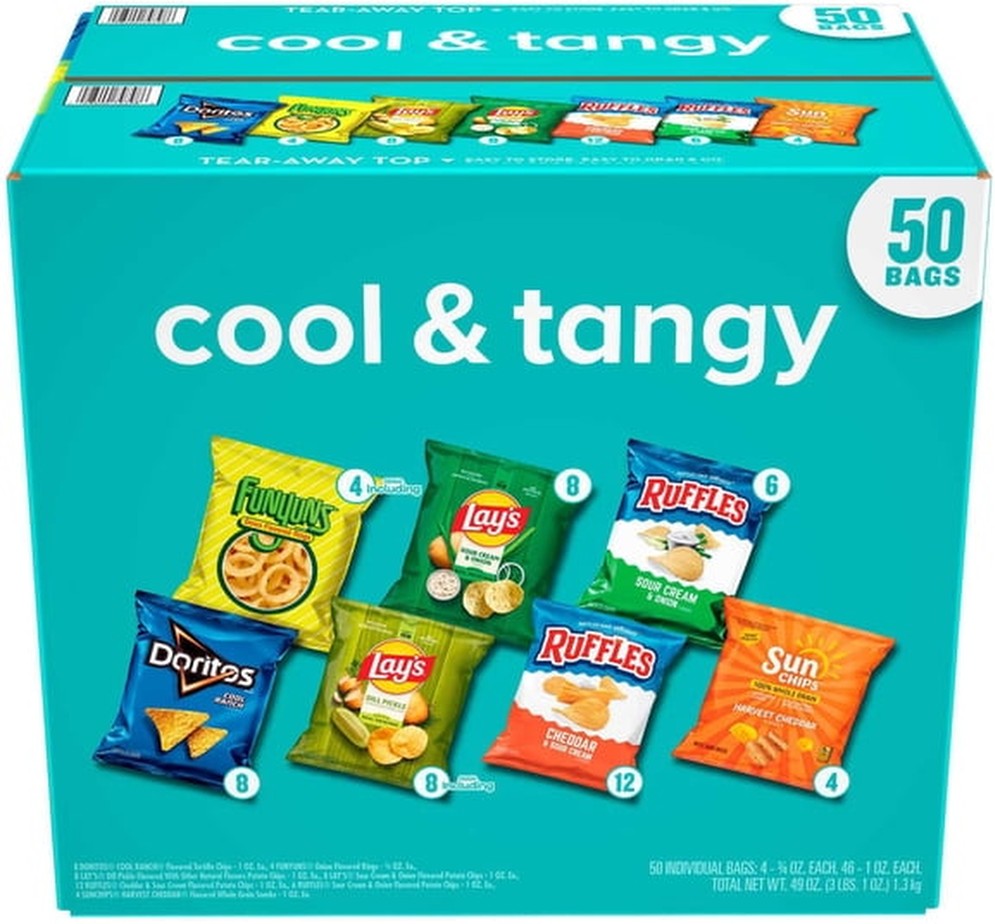 Cool & Tangy Variety Pack Chips, 50 pk.