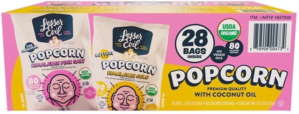 Premium Popcorn Variety Pack, 0.65 oz., 28 pk.