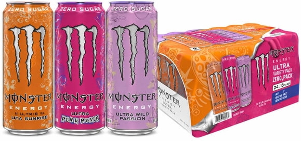 Energy Sugar Free Ultra Variety Pack, 16 fl. oz., 24 pk.