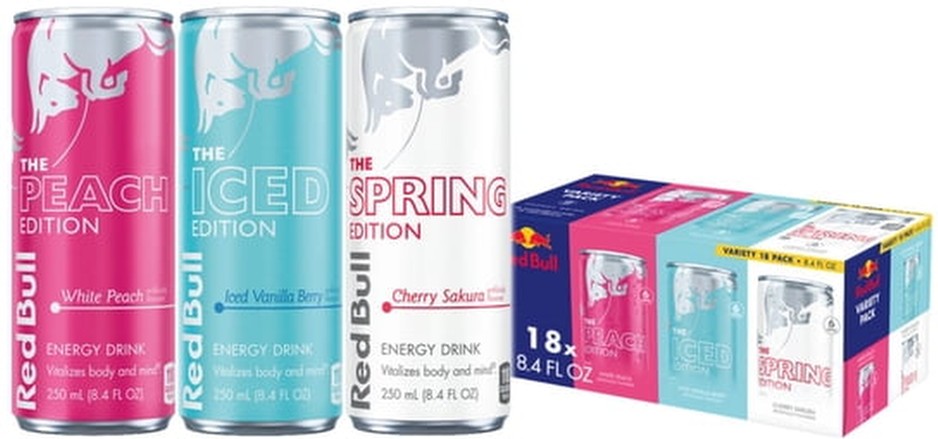 Spring Edition Variety Pack, 8.4 fl. oz., 18 pk.