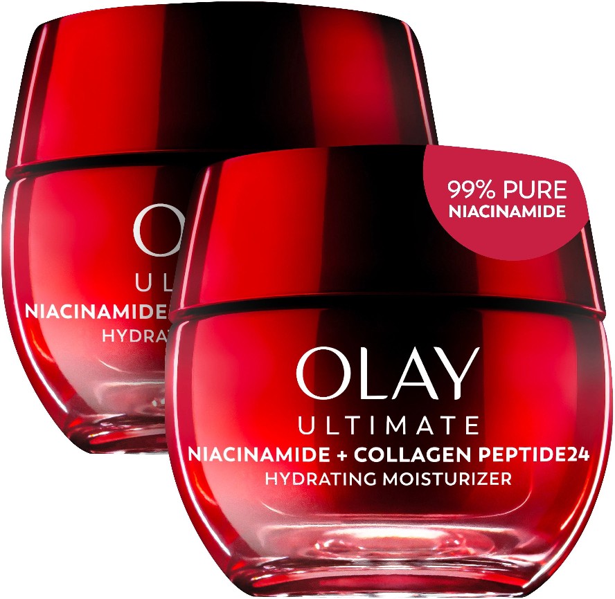 Ultimate Niacinamide + Collagen Peptide 24 Hydrating Moisturizer, 1.7 oz., 2 pk.