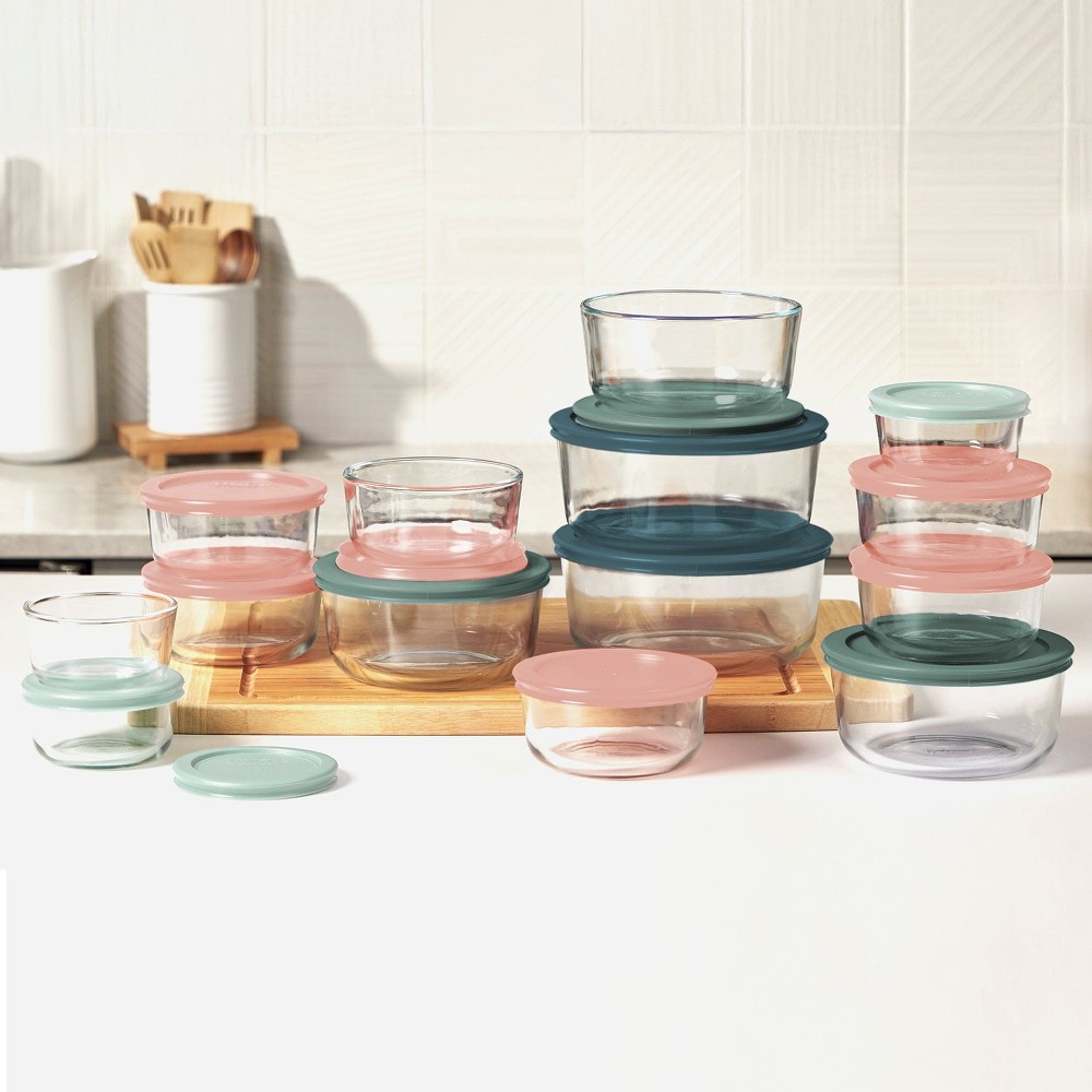 Simply Store 28-Piece Glass Food Storage Set