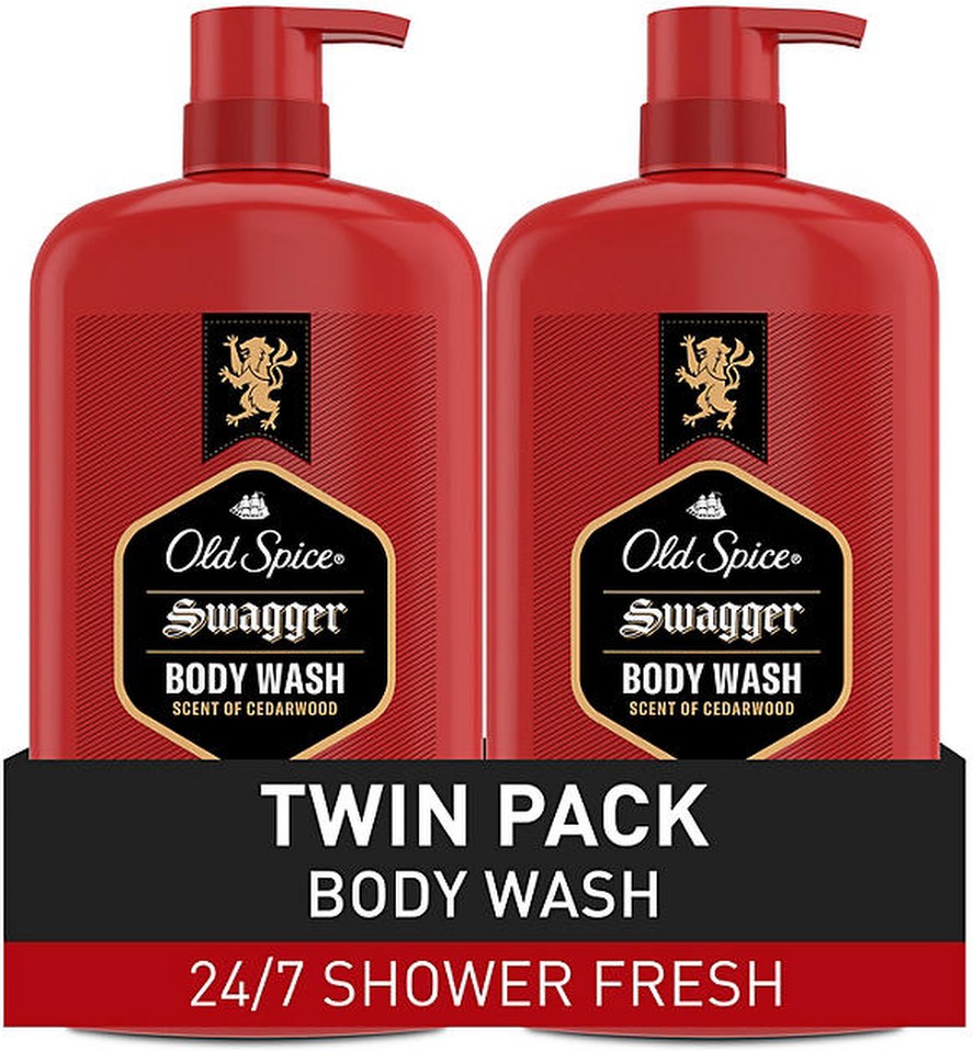 Swagger Men's Body Wash, 33.4 fl. oz., 2 pk.