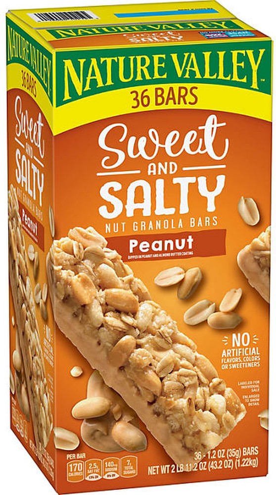 Sweet & Salty Nut Peanut Granola Bars, 36 ct.
