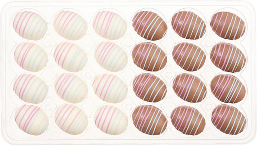 White and Chocolate Easter Egg Cake Bites, 24 ct.