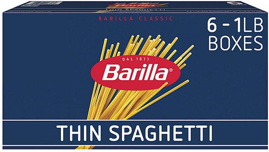 Pasta Thin Spaghetti 1 lb., 6 pk.